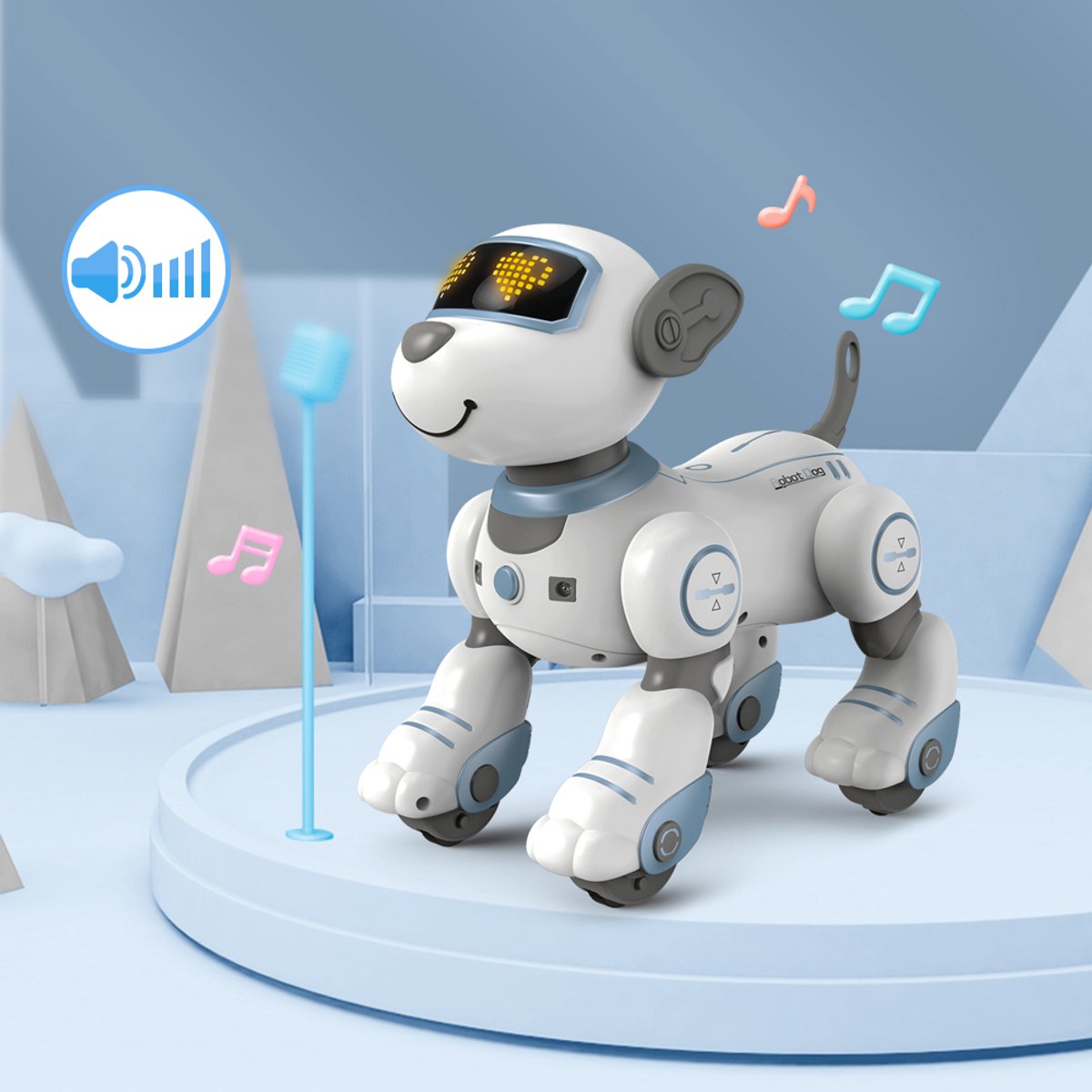 Robot Hondenspeelgoed Voor Kinderen, Spraak & 2.4GHz Afstandsbediening