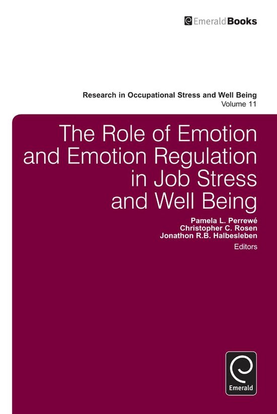 Research in Occupational Stress and Well Being 11 - The Role ... - cover