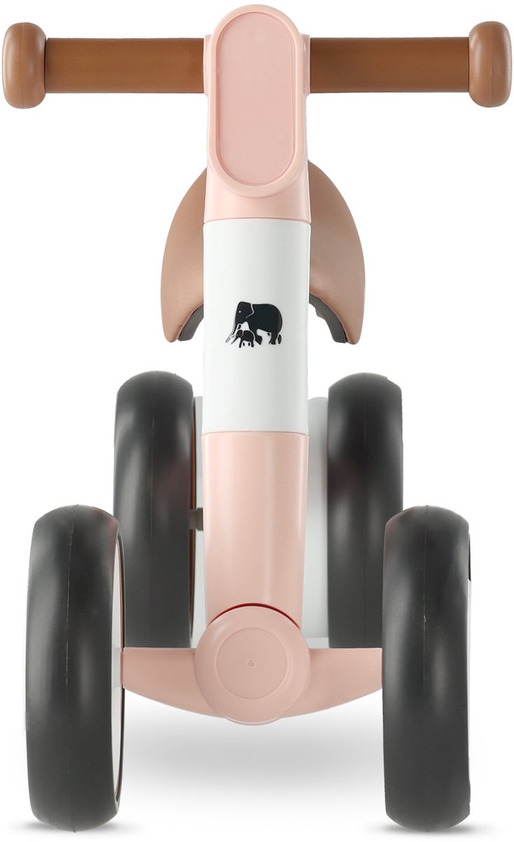 Deryan Milo Luxe Loopfiets - Peuterfiets voor 1 tot 3 Jaar - Roze thumbnail 5