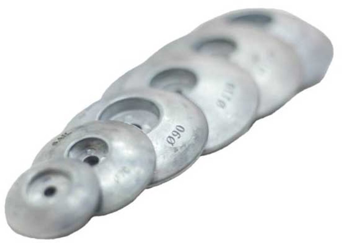 Plastimo Zinkanode Schijf 90 Mm Zilver