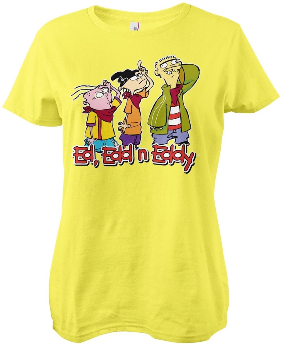 Cartoon Network Dames-T-shirt Ed, Edd n Eddy Girly WB-5-EEE001-DTF920