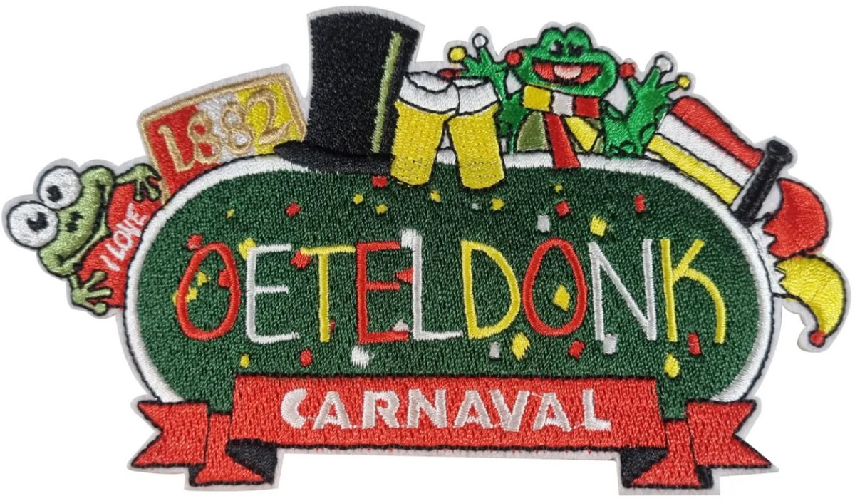 Oeteldonk embleem - Rugembleem