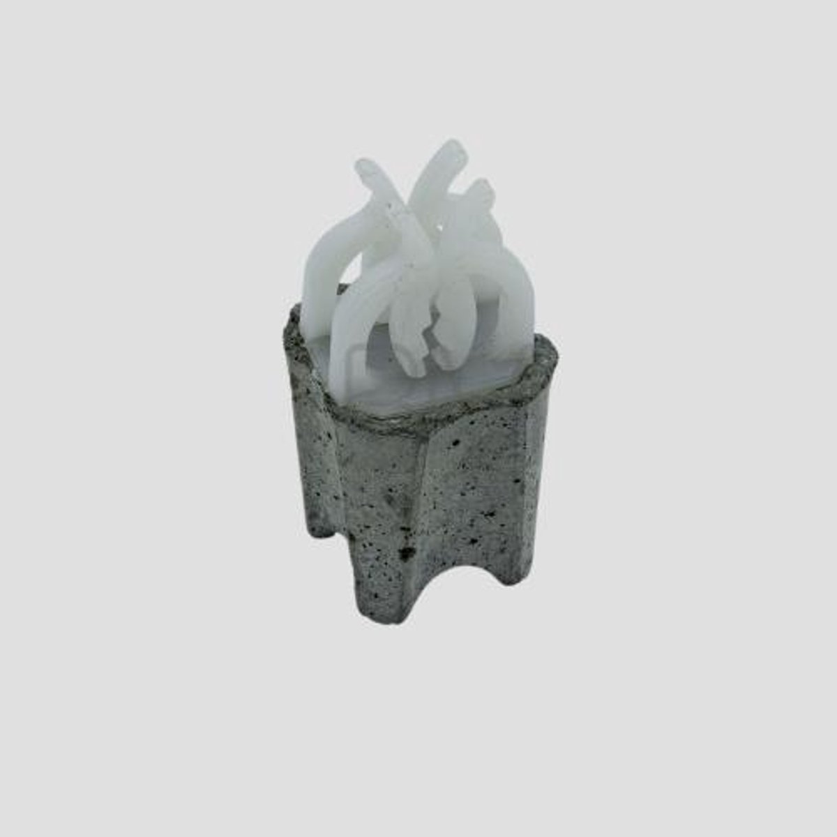Beton Afstandhouder Vierpuntig met Clip – 40 mm Betondekking – 300 stuks | Voor Zichtwerk