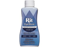 Rit Dyemore Midnight Navy - Voor synthetische stoffen - Rit