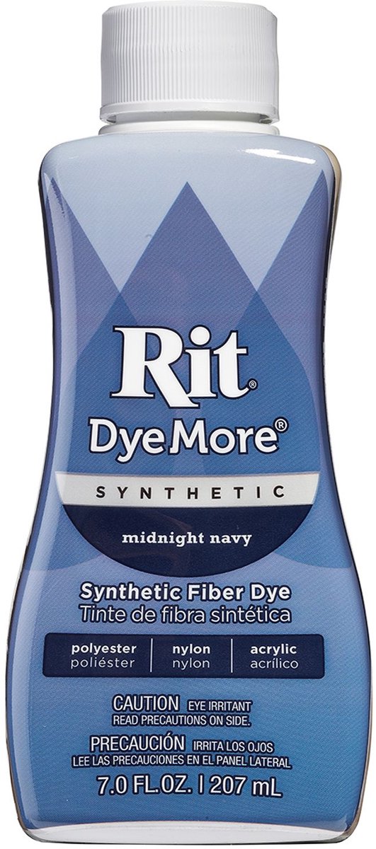 Rit Dyemore Midnight Navy - Voor synthetische stoffen - Rit