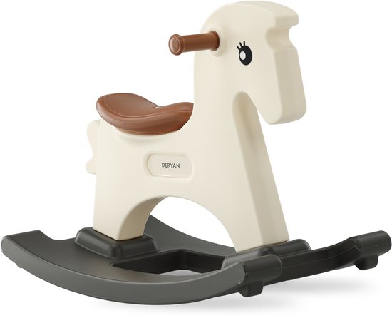 Hobbelpaard – bruin – lengte 71 cm – | Gecontroleerde