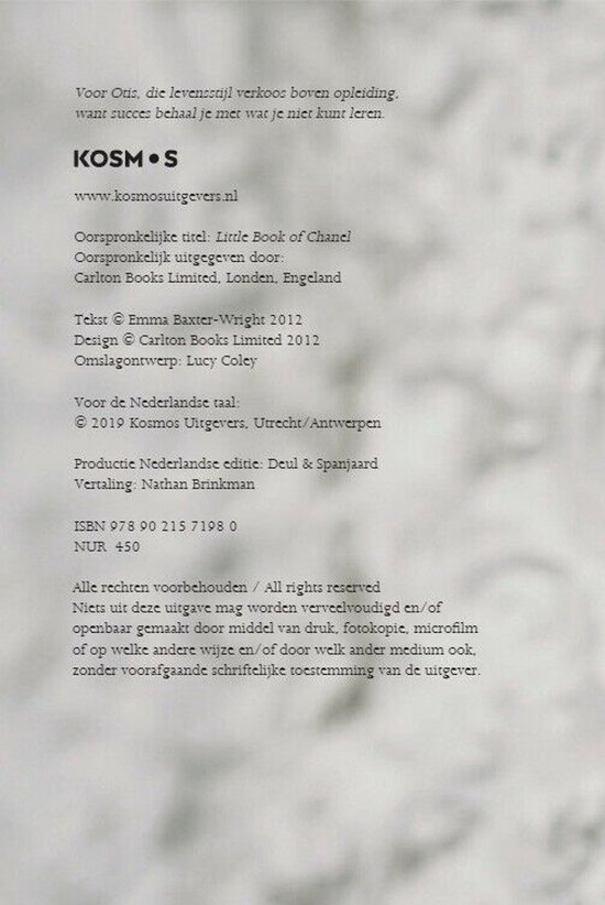 Little Book of Chanel