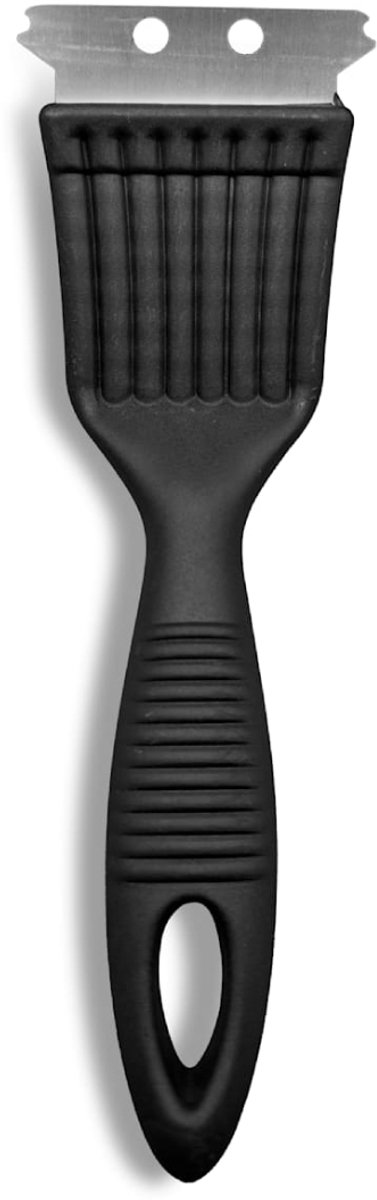 Grillow Grillborstel – BBQ Scrub – Voor Hardnekkig Vuil – RVS – Hittebestendig Handvat