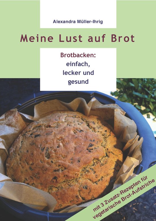Meine Lust auf Brot - cover