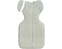 Love to Dream™ Babyslaapzak Swaddle Up™ - Inbakeren afbouwen - Baby 3-6 maanden - 6-8.5 kg - Winter - Olive