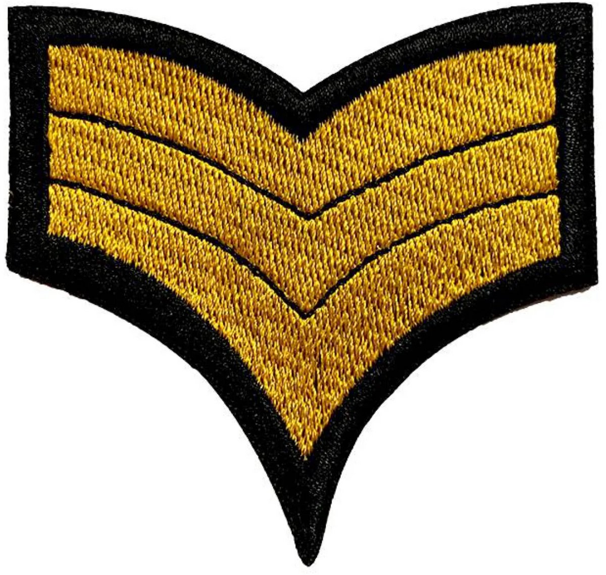 Oeteldonk embleem – Gouden rangstrepen