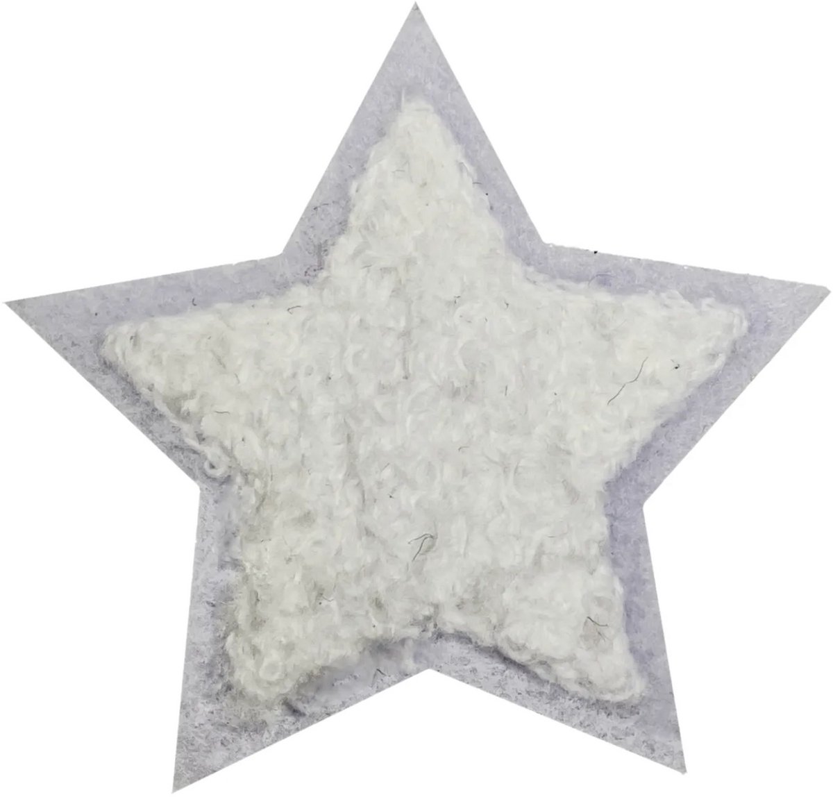 Oeteldonk embleem – Chenille – Ster wit