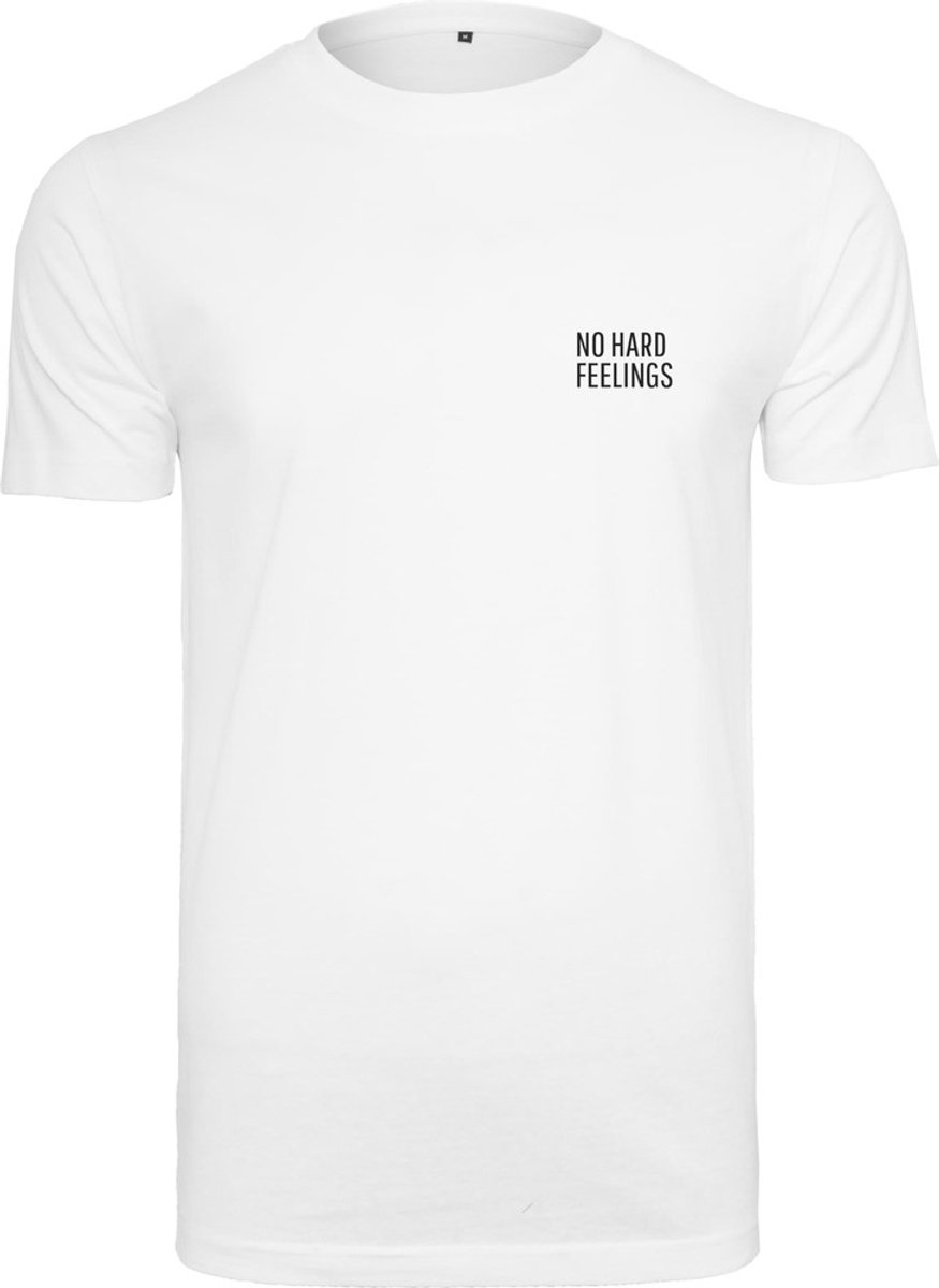 Mister Tee No Hard Feelings Heren T-shirt XS Wit