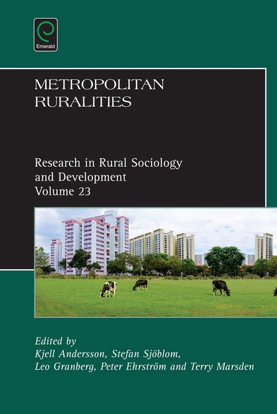Research in Rural Sociology and Development 23 - Metropolita ... - cover