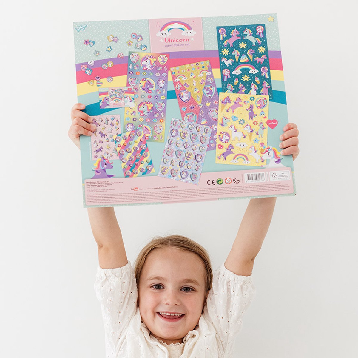 Disney Frozen Totum super sticker set XL 7 vellen - speelgoed meisjes vanaf 3 jaar - creatief knutselen stickeren met Anna en Elsa — afbeelding 5