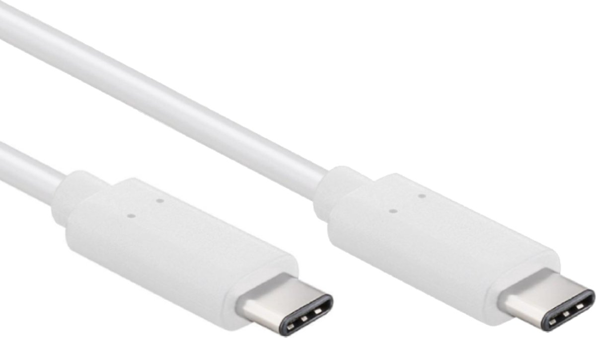 USB-C Oplaad- en datakabel voor Apple iPhone 17, 17 Pro (Max) en Air - USB 3.0 - 0,5 meter - Wit