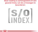 Illustratie die aangeeft dat de voeding is samengesteld om een gezond milieu van de urinewegen te bevorderen.