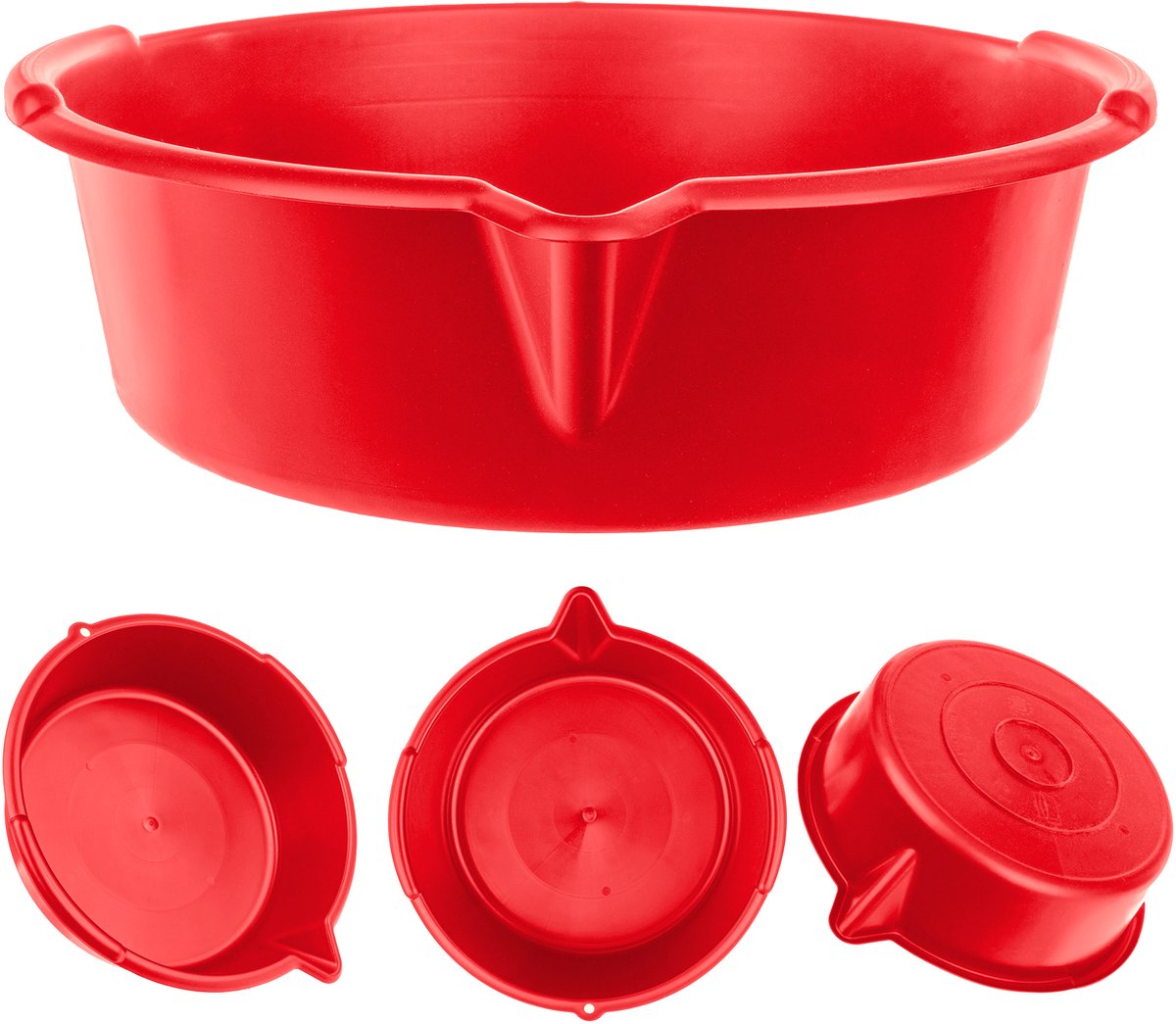 KADAX Werkplaats voerbak rood 8L K1