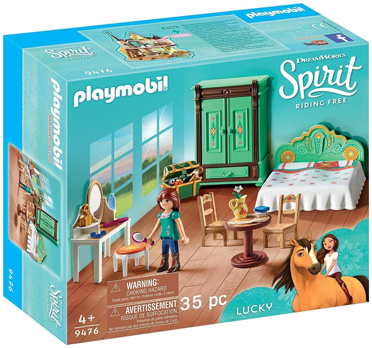 PLAYMOBIL Spirit Lucky's slaapkamer - 9476 — afbeelding 10