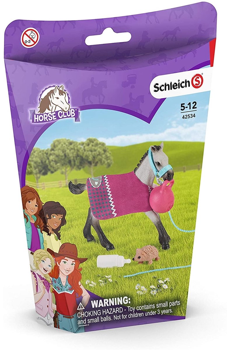 schleich HORSE CLUB - Spelplezier met veulen - Speelfigurenset - Kinderspeelgoed voor Jongens en Meisjes - 5 tot 12 jaar - 42534 — afbeelding 6