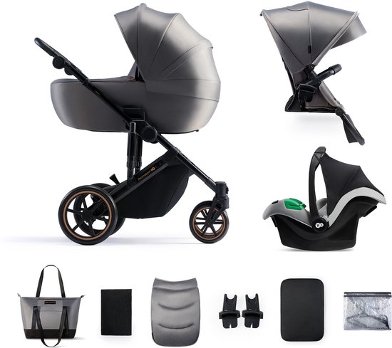 Kinderkraft PRIME 2 PRO 3-in-1 Kinderwagen - Van Geboorte - Kinderkraft - €499,00