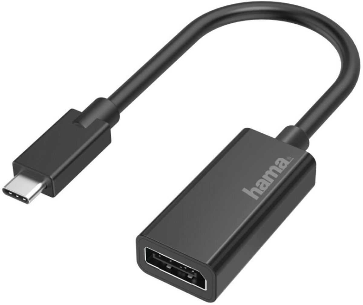 Hama USB 2.0 Adapter [1x DisplayPort bus - 1x USB-C stekker]
