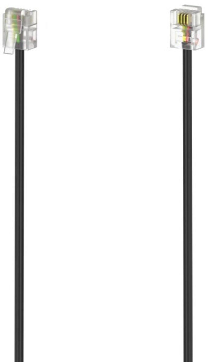 Hama Modulaire Kabel Stekker 6p4c - Stekker 6p4c 3 M Zwart