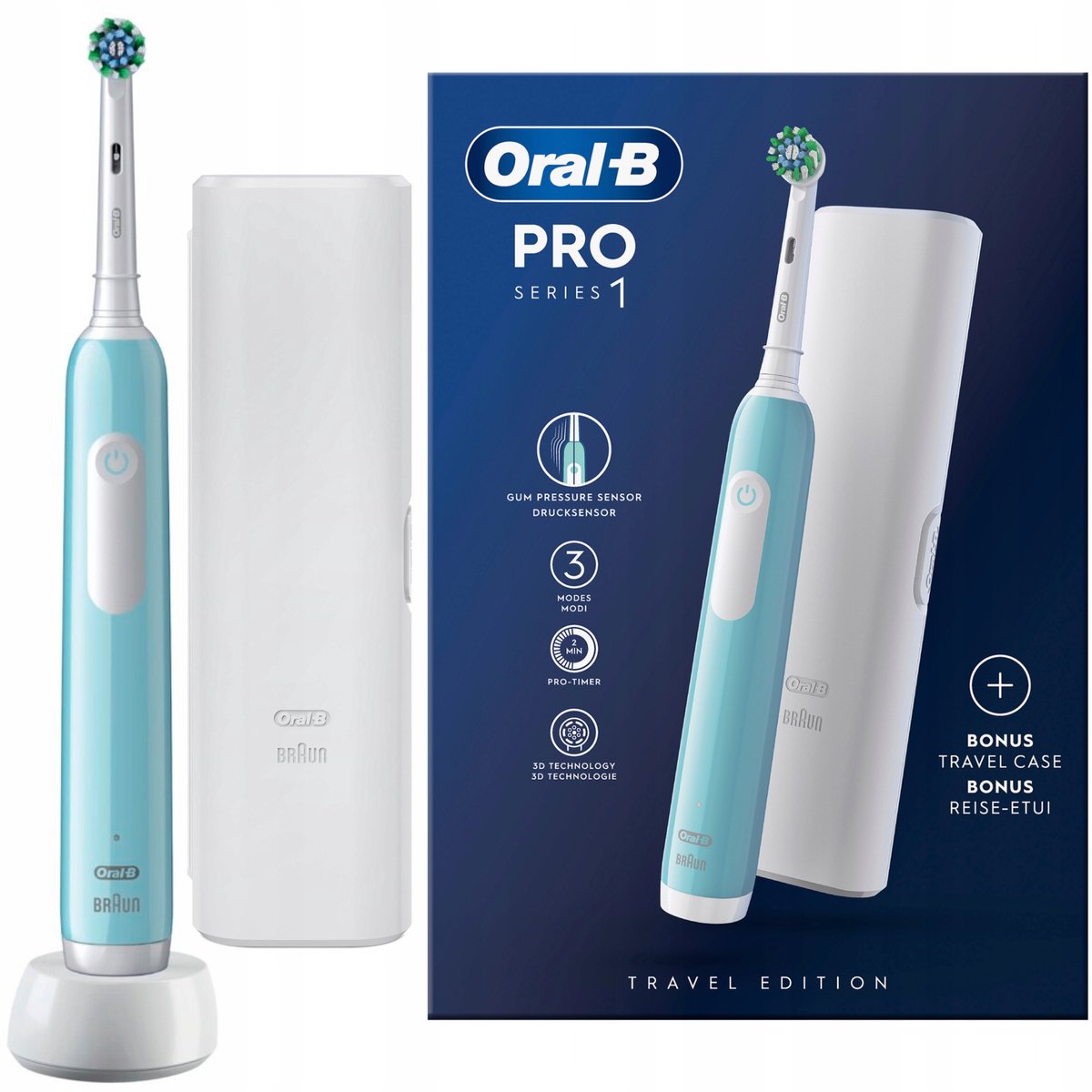 Oral-B Pro Series 1 Elektrische Tandenborstel met Reisetui - Procter & Gamble - €44,90
