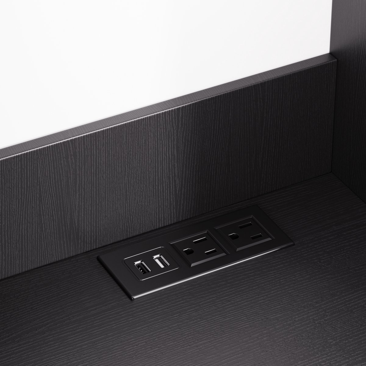 Xbro Keukenkast – Slim ontwerp met 3 lade en 6 deuren, verstelbare planken en te combineren met andere keukenkasten – Keuken Opbergkast – keuken & woonkamer – 100×30×180 cm – Zwart — cadeau in Cadeau-ideeën - foto 2