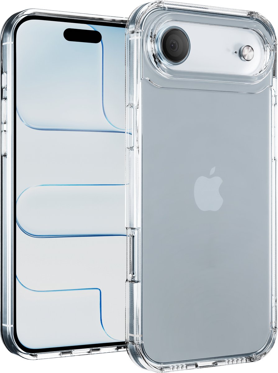 Hoesje geschikt voor iPhone 17 Air hoes transparant shock proof