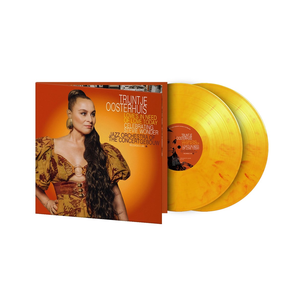 Trijntje Oosterhuis - Love's In Need Of Love Today - Livealbum LP