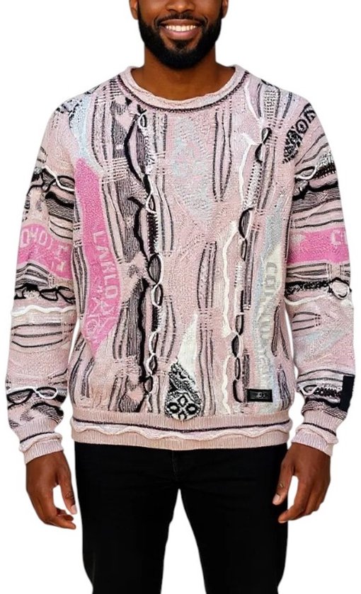 Carlo Colucci Heren Trui Roze C10802/681 bol