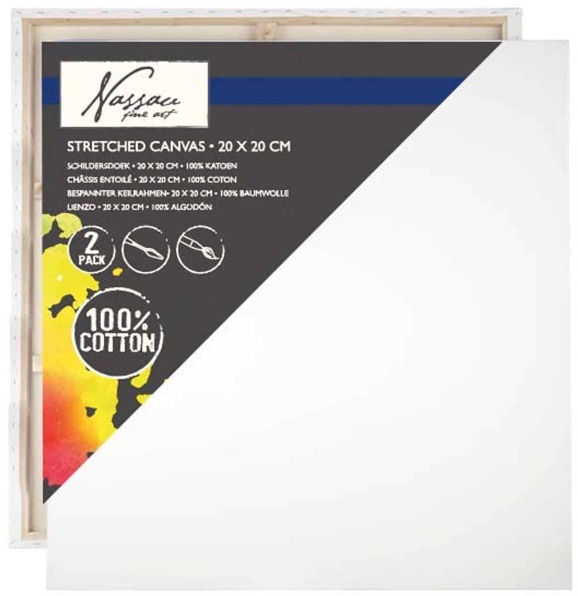 Canvas Art Sensations 20x20cm 100% katoen