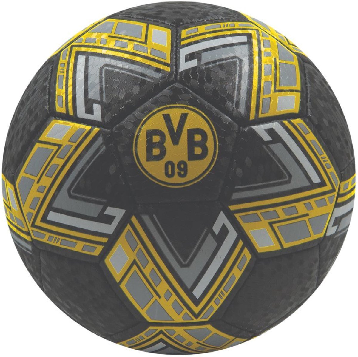 Voetbal Borussia Dortmund Maat 5 Zwart/Geel