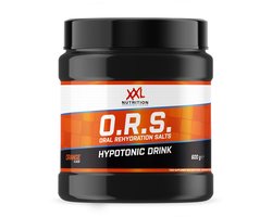 XXL Nutrition XXL Nutrition O.R.S. (Oral Rehydration Salts) Hypotonic Drink - Rehydratiemiddel van Dextrose, Natrium & Kalium - Orange - 600 gram (40 doseringen)
