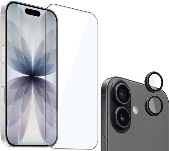 ChiGuard Screenprotector + Camera beschermglas geschikt voor iPhone 17 Screenprotector - Beschermglas - Camera - Curved - GuardCover