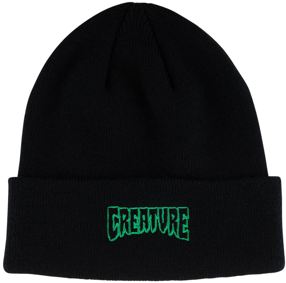 Creature Logo Outline Long Shoreman Muts Zwart