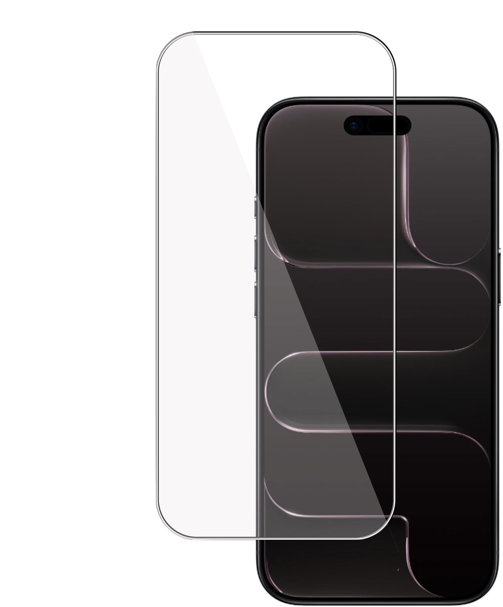 TechNow Screenprotector geschikt voor iPhone 17 Air Screenprotector - Gehard Glas - Rounded - Proteqt+