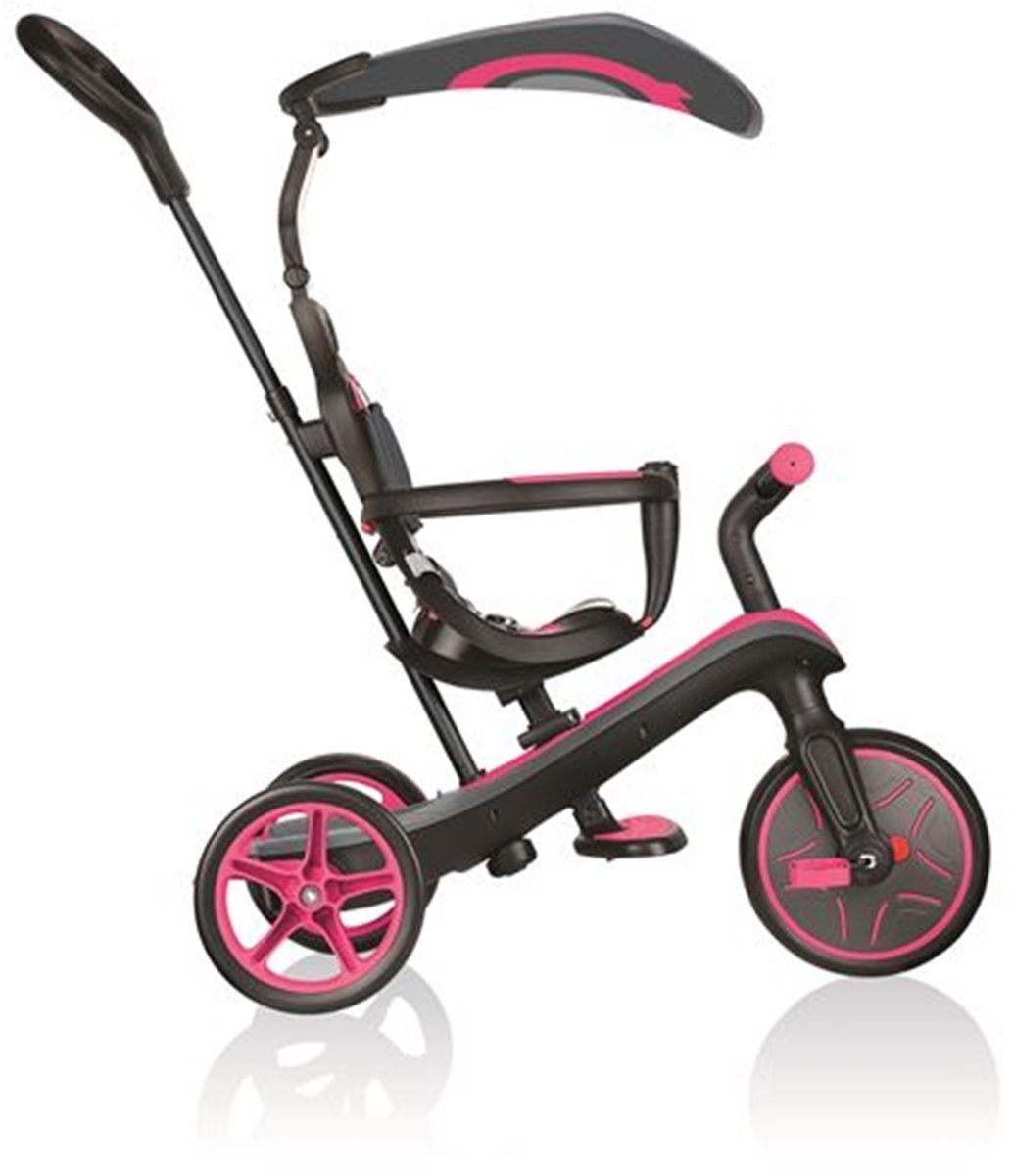 Globber Trike Explorer 4 in 1 in het Roze