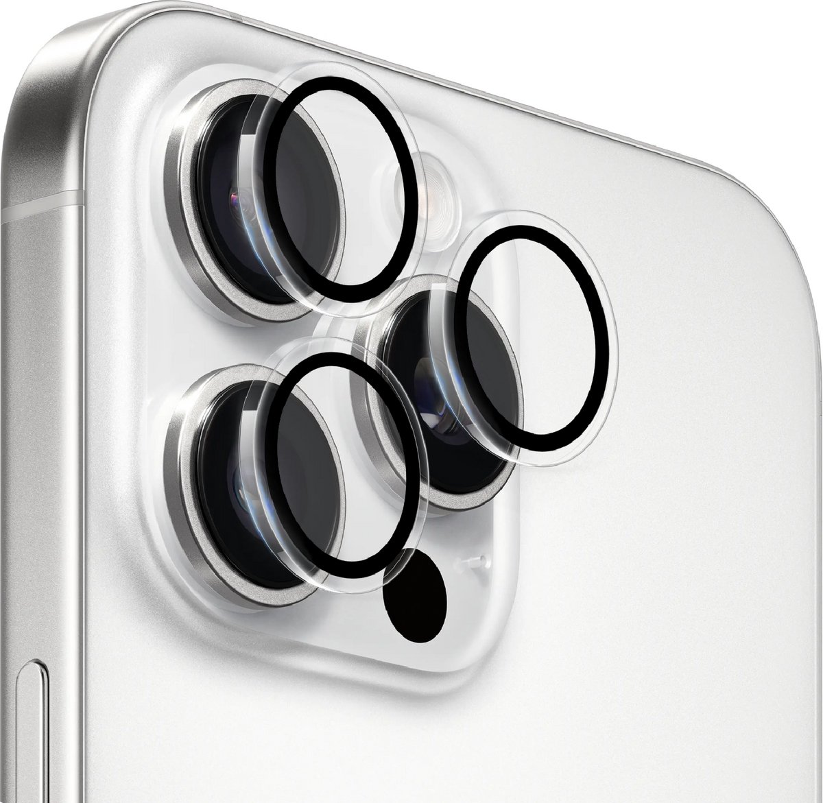 Camera Lens Screen Protector Geschikt voor iPhone 17 Pro / iPhone 17 Pro Max Transparant - Screenprotector - Camera Protector iPhone 17 Pro Max