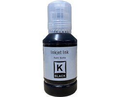 Inktkeuze 101B - C13T03V14A Zwart - Huismerk inktfles compatible met Epson EcoTank ITS L4150 / Epson EcoTank ITS L4160 / Epson EcoTank ITS L6160 / Epson…