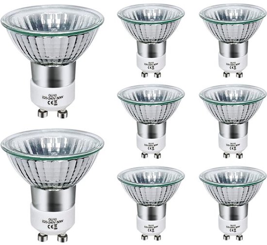 20 stuks / soldeer halogeen G4 220V 35W 50W dimbaar helder glas 12
