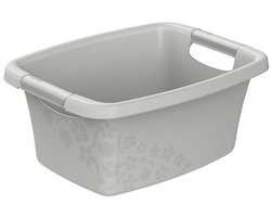 Rotho Flowers Wasmand 12L Cool Grey