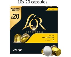 L'or Mattinata lungo - Multipak 10x 20 capsules
