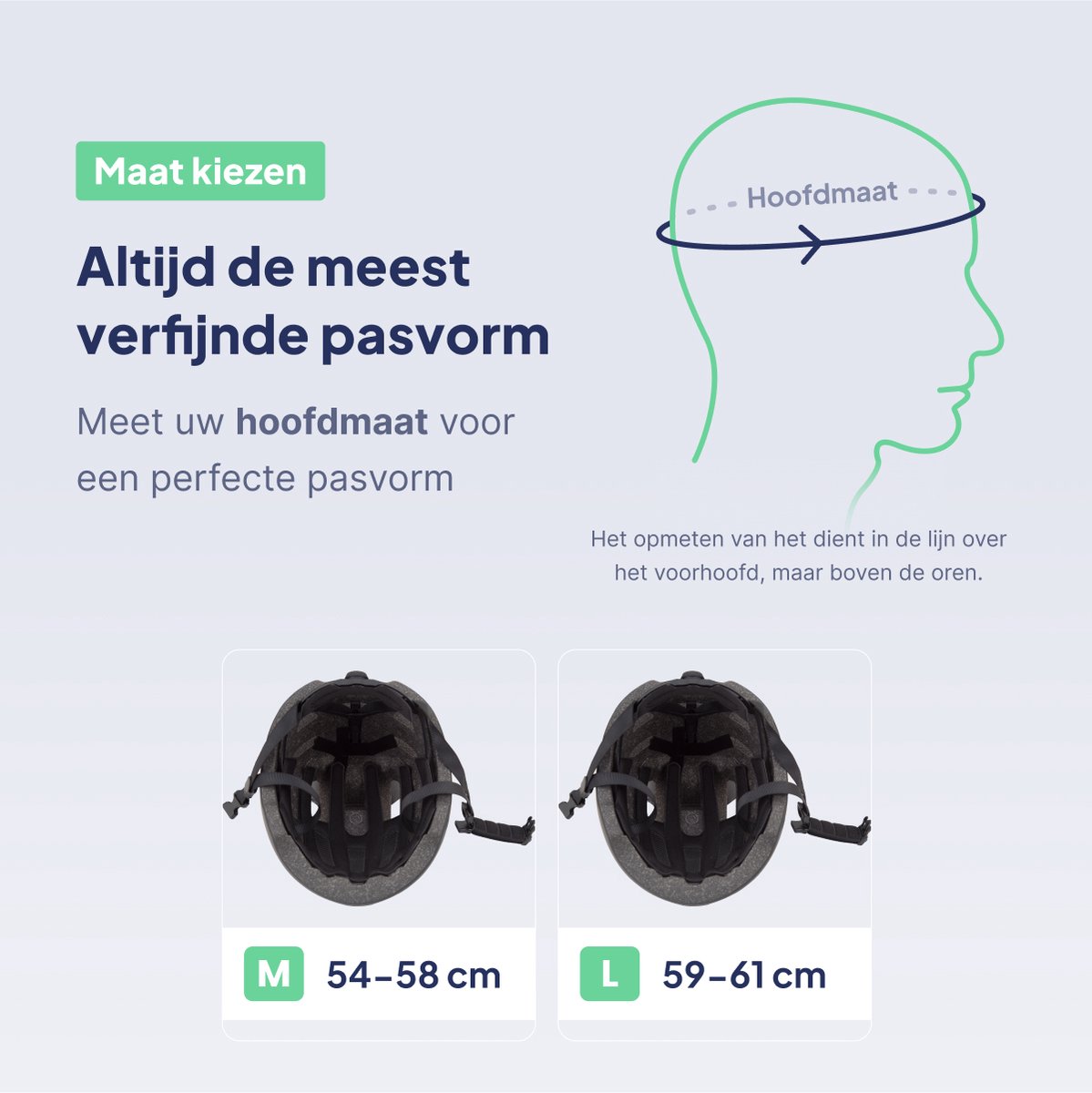 GOOFF® RIDER Fietshelm met Verlichting - Ebike Helm voor Volwassenen - Geschikt voor Elektrische Fiets en Racefiets - LED Licht - Dames en Heren - Zwart - M – foto 8