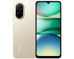Xiaomi Redmi A5 17,5 cm (6.88") Dual SIM Android 15 4G USB Type-C 4 GB 128 GB 5200 mAh Zwart Gold