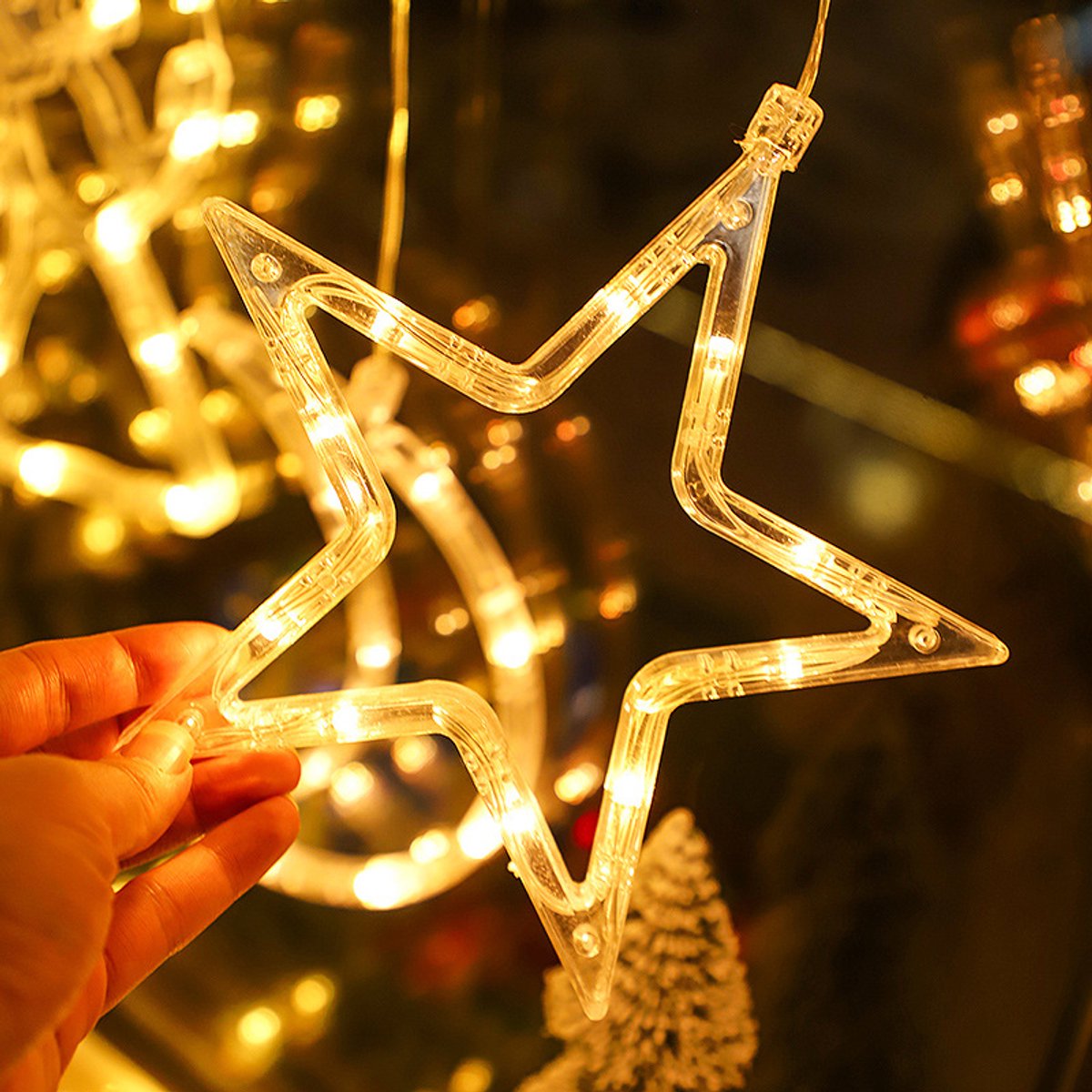 Kerst Raamverlichting Op Batterijen