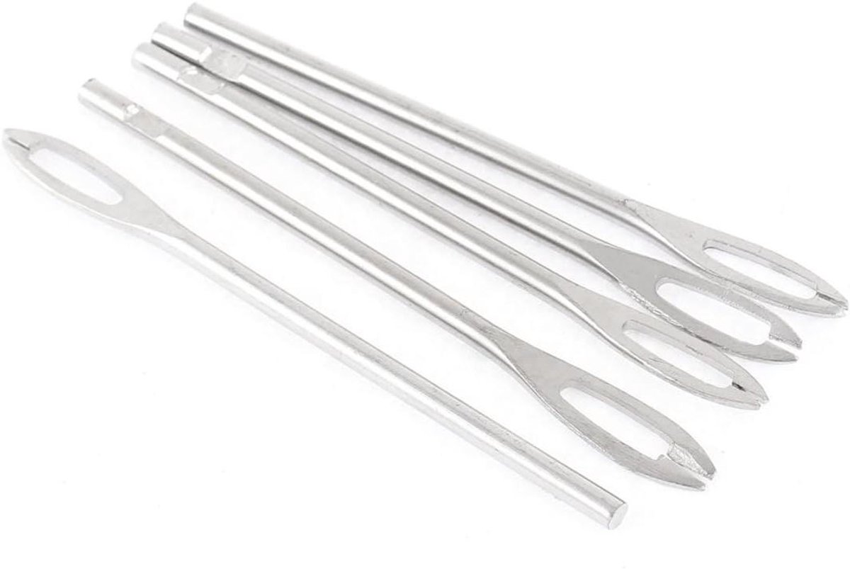 T-Handvat Plug Insertion Tool voor Tire Repair - Set van 5 Vervangende Naalden
