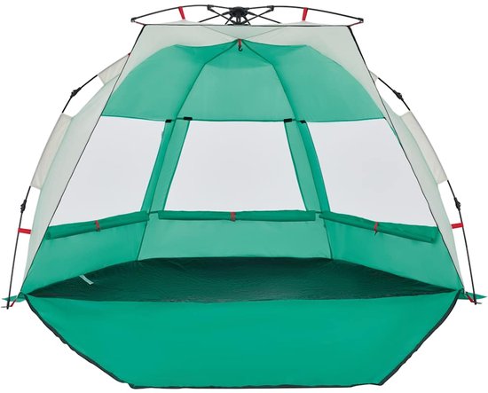 vidaXL Strandtent - 2 Persoons - Zeegroen - Waterdicht van Vidaxl — afbeelding 4