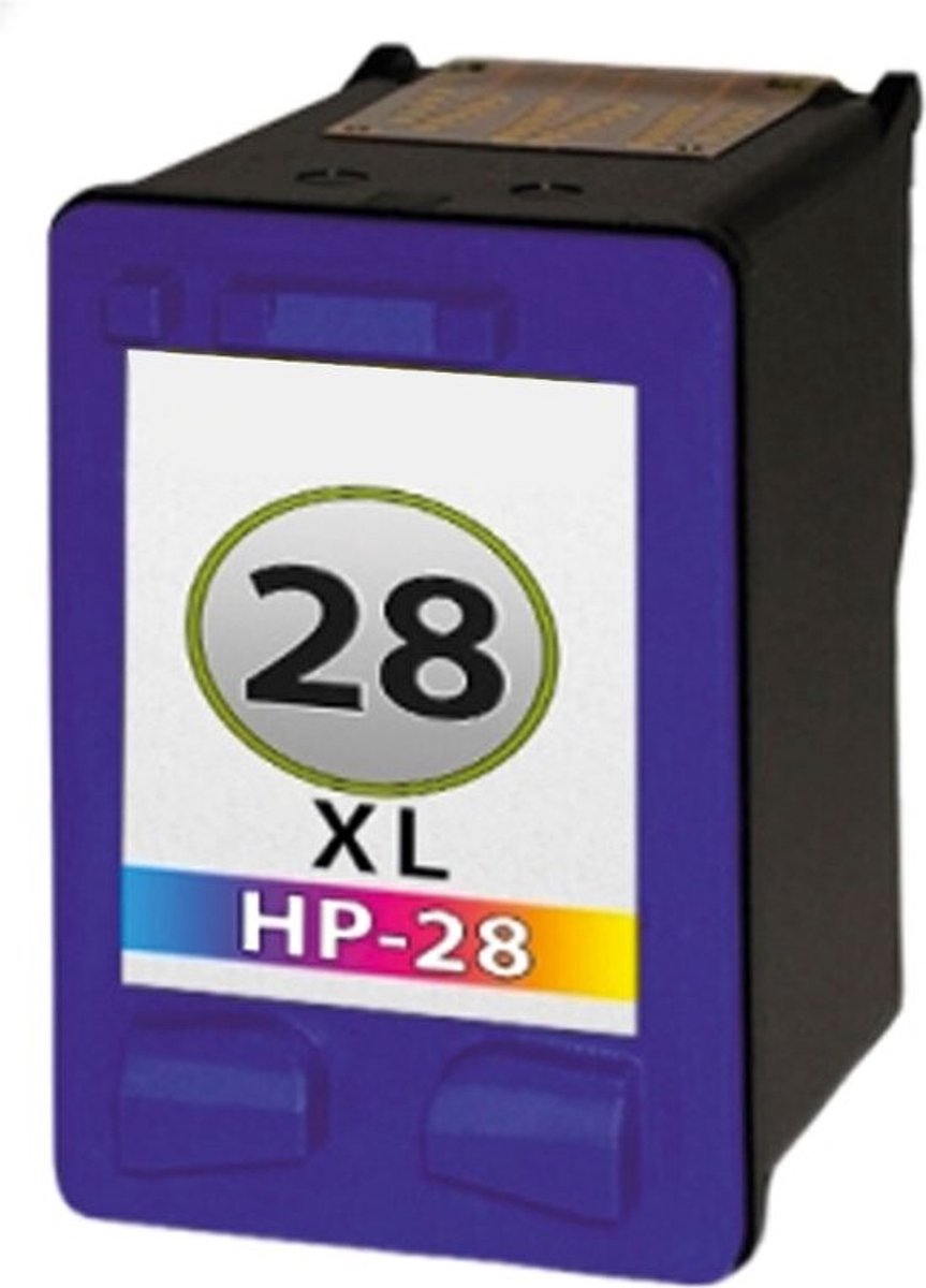 HP 28XL Kleur - Huismerk inktcartridge compatible met HP Officejet 4214 / 4215 / 4215V / 4215XI / 4219 / 4251 / 1000 Series / PSC 1205 / PSC 1210 / PSC 1210XI / PSC 1215 / PSC 1217 / PSC 1219 / PSC 1312 / PSC 1310 / PSC 1315 / PSC 1315S
